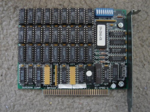 Quadram 8bit memory expansion