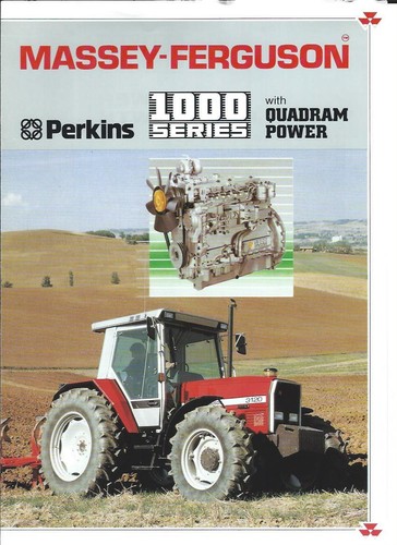 Farm tractor brochure - farm, massey