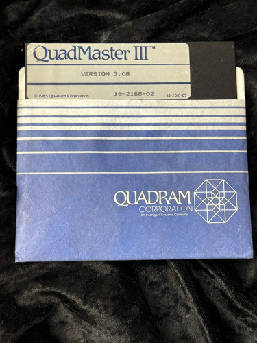 Quadram quadmaster iii ver - iii,
