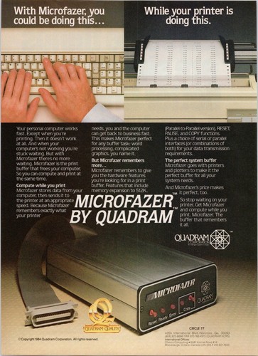Quadram microfazer print - quadram,