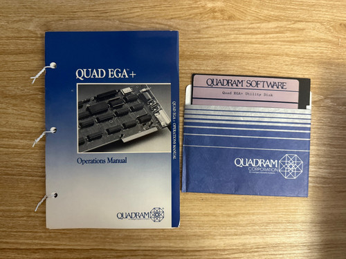 Quadram quad ega - ega+, e