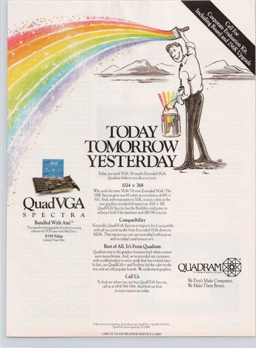 Quadram quadvga spectra - quadram,