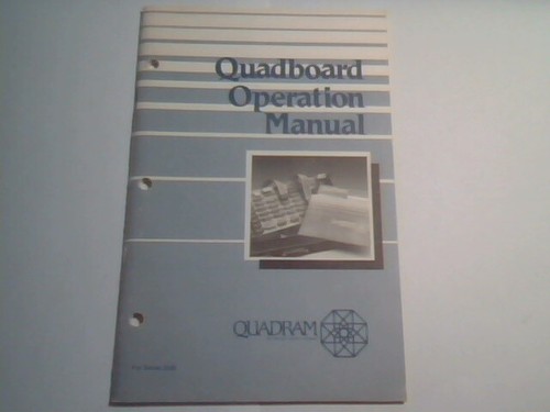 Manuale utente quadboard - utente,
