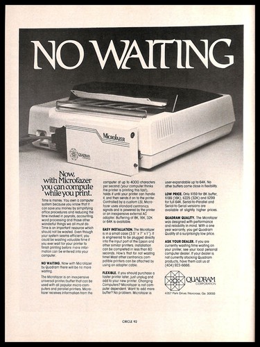 Quadram microfazer 1982 - quadram,